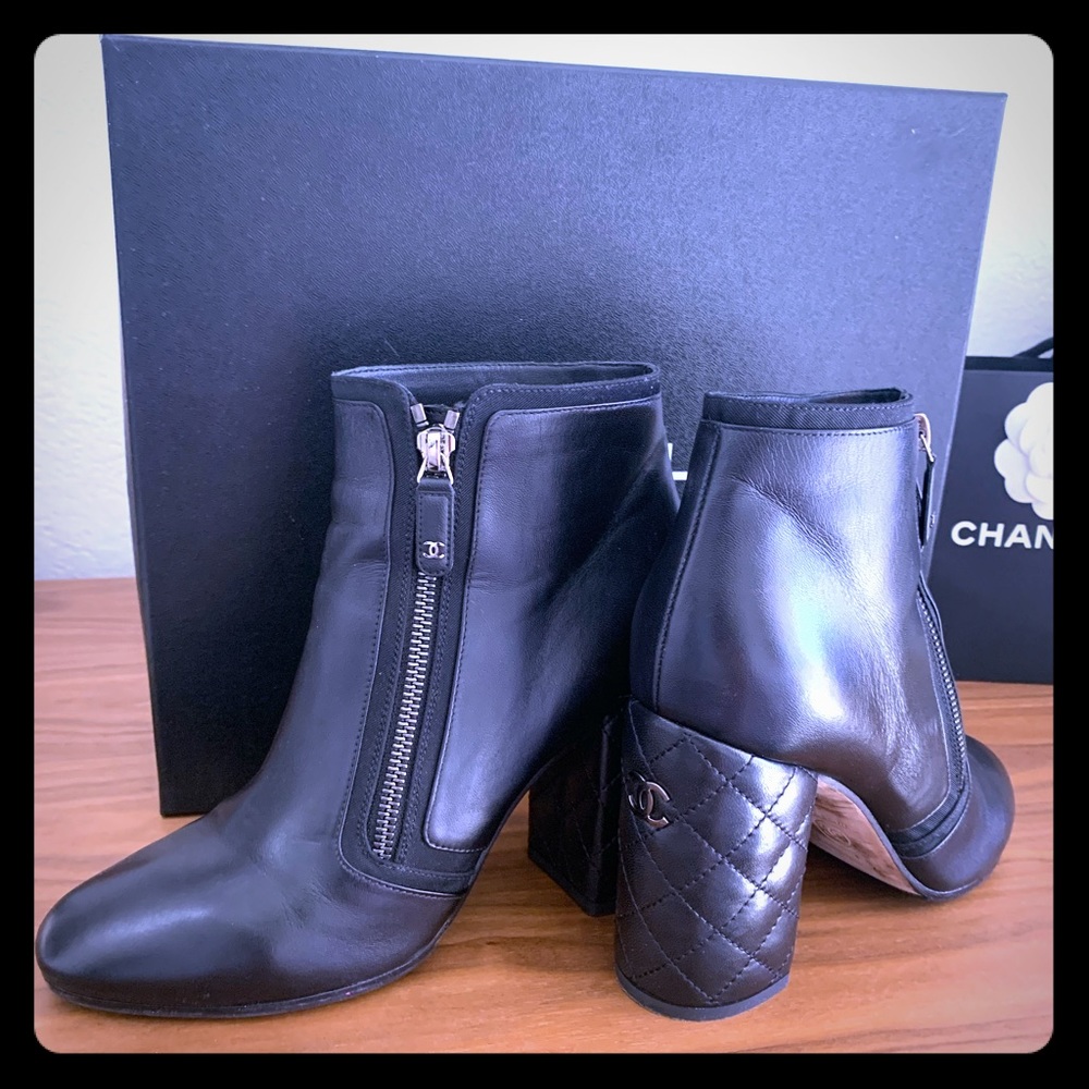 Authentic Chanel booties!